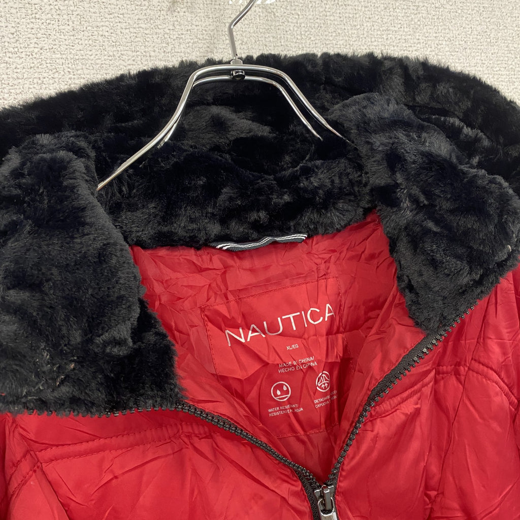 NAUTICA　ノーティカ　中綿ジャケット　赤　レッド　XLサイズ