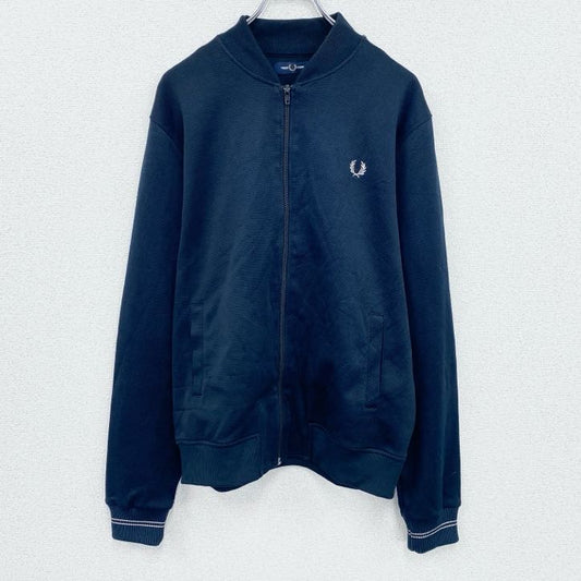 FRED PERRY　フレッドペリー　トラックジャケット/ジャージ　黒　ブラック　Lサイズ