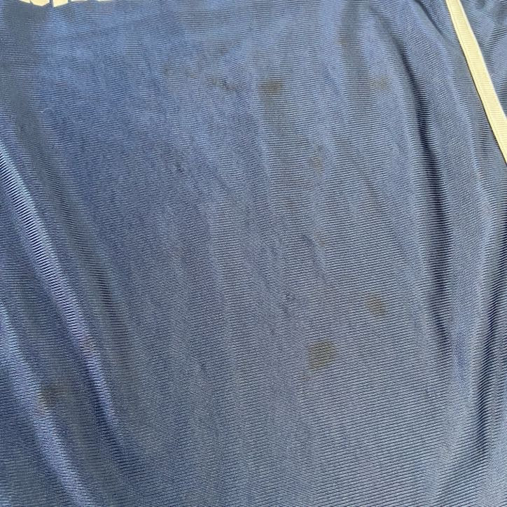 古着 used　ALLESON ATHLETIC 　バスケタンクトップ　リバーシブル　バイカラー　ネイビー　白　Vネック　Mサイズ