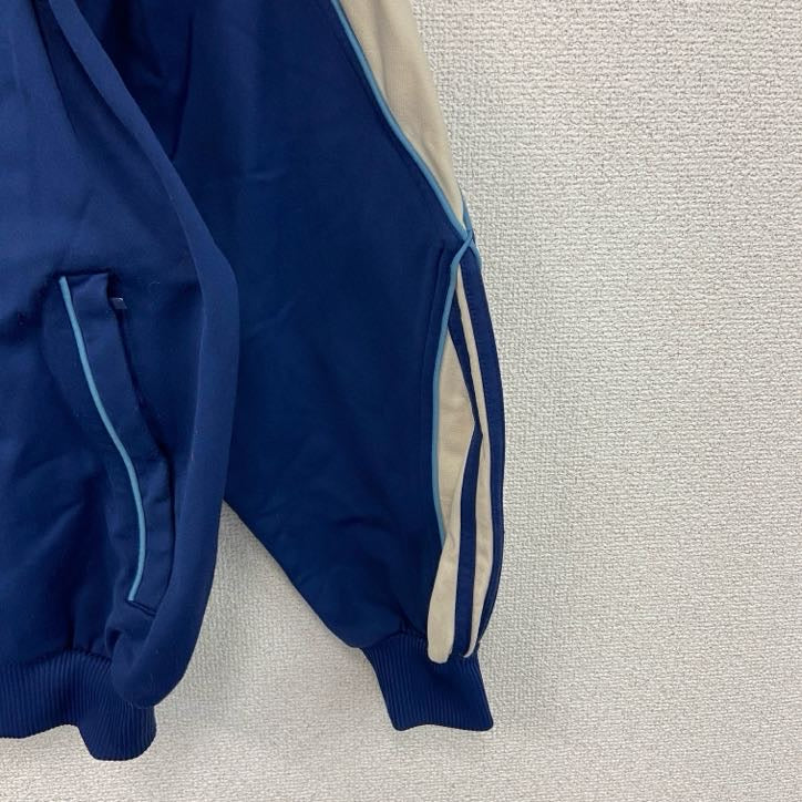 90s　adidas　アディダス　フルジップトラックジャケット/ジャージ　ヴィンテージ　紺　ネイビー　XLサイズ