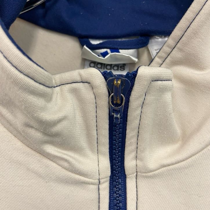 90s　adidas　アディダス　フルジップトラックジャケット/ジャージ　ヴィンテージ　紺　ネイビー　XLサイズ
