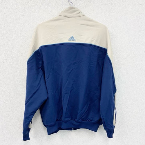 90s　adidas　アディダス　フルジップトラックジャケット/ジャージ　ヴィンテージ　紺　ネイビー　XLサイズ