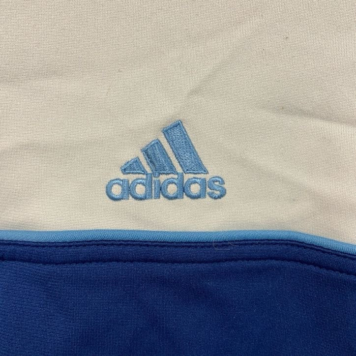 90s　adidas　アディダス　フルジップトラックジャケット/ジャージ　ヴィンテージ　紺　ネイビー　XLサイズ