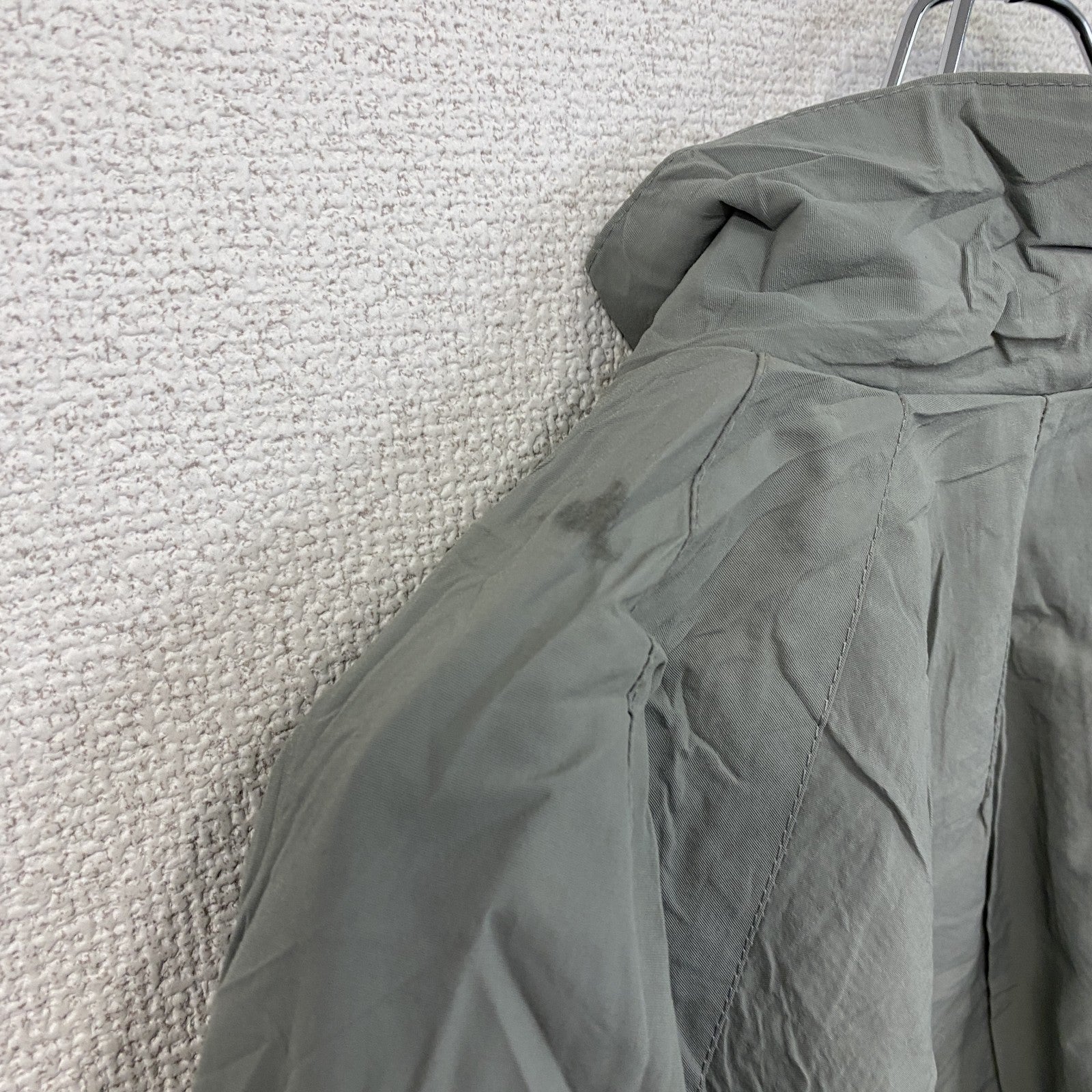 00s　米軍　U.S.ARMY　IPFU　トレーニングジャケット　ナイロンジャケット　ヴィンテージ　灰色　グレー　Lサイズ