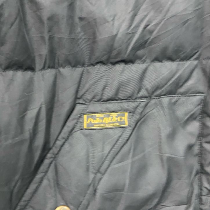 Polo by Ralph Lauren　ポロバイラルフローレン　ダウンジャケット　黒　ブラック　XLサイズ