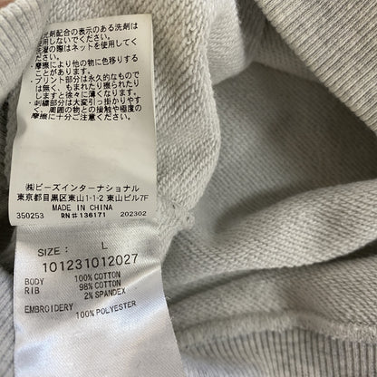 XLARGE　エクストララージ　スウェット/トレーナー　灰色　グレー　Lサイズ