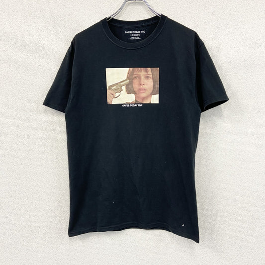 MAYBE TODAY NYC　半袖レオンマルチダＴシャツ　黒　ブラック　Mサイズ