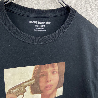 MAYBE TODAY NYC　半袖レオンマルチダＴシャツ　黒　ブラック　Mサイズ