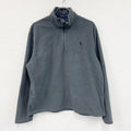POLO RALPH LAUREN　ポロラルフローレン　ハーフジップフリースジャケット/ ボアジャケット　グレー　XLサイズ