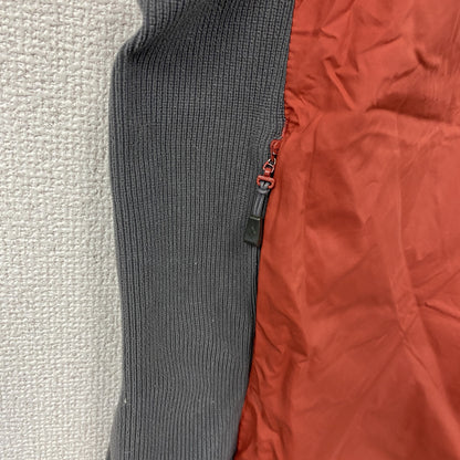 Mont‐bell　モンベル　フルジップナイロンベスト　刺繍ロゴ　ワンポイント　赤　レッド　Mサイズ　