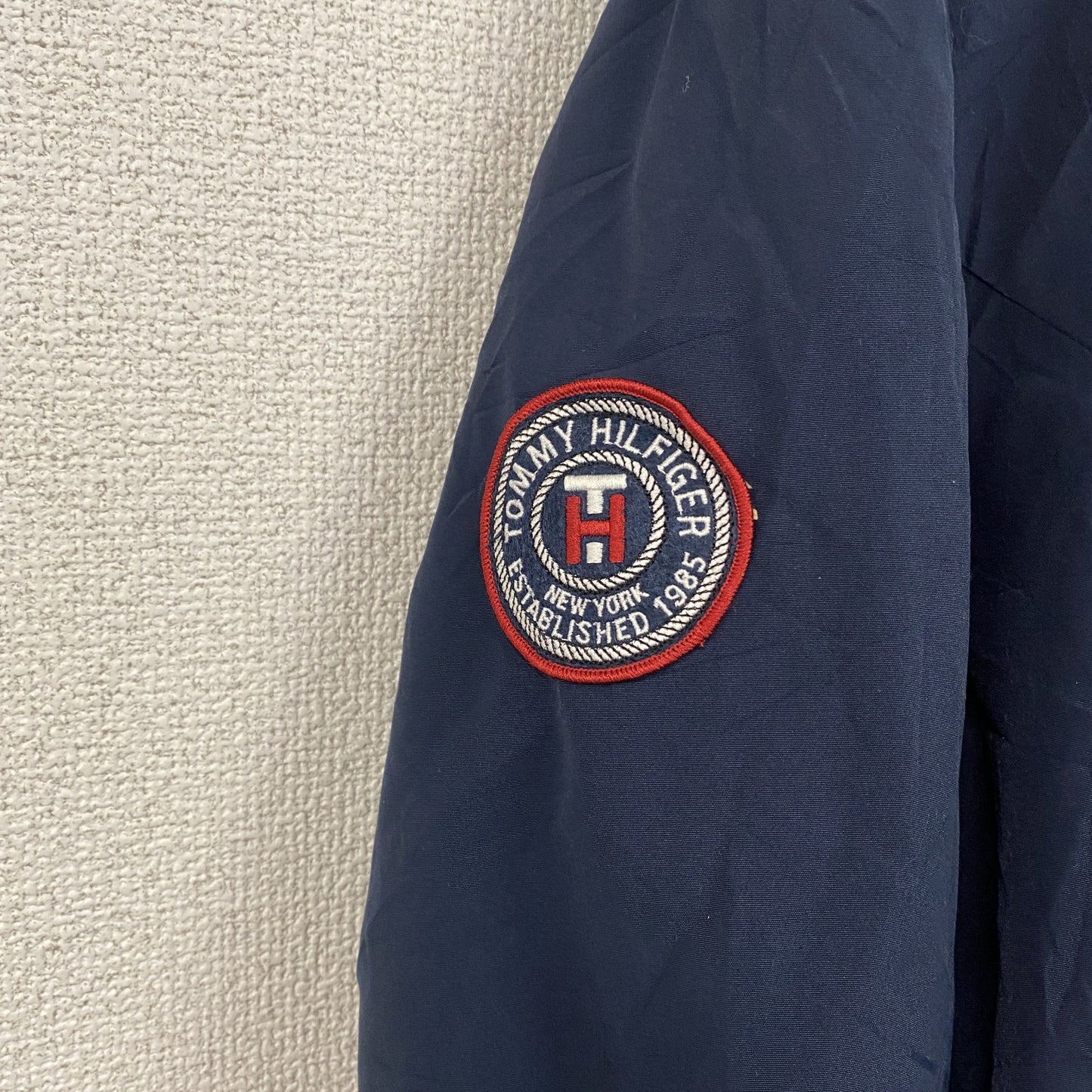 TOMMY HILFIGER　トミーヒルフィガー　中綿ジャケット　紺　ネイビー　Mサイズ