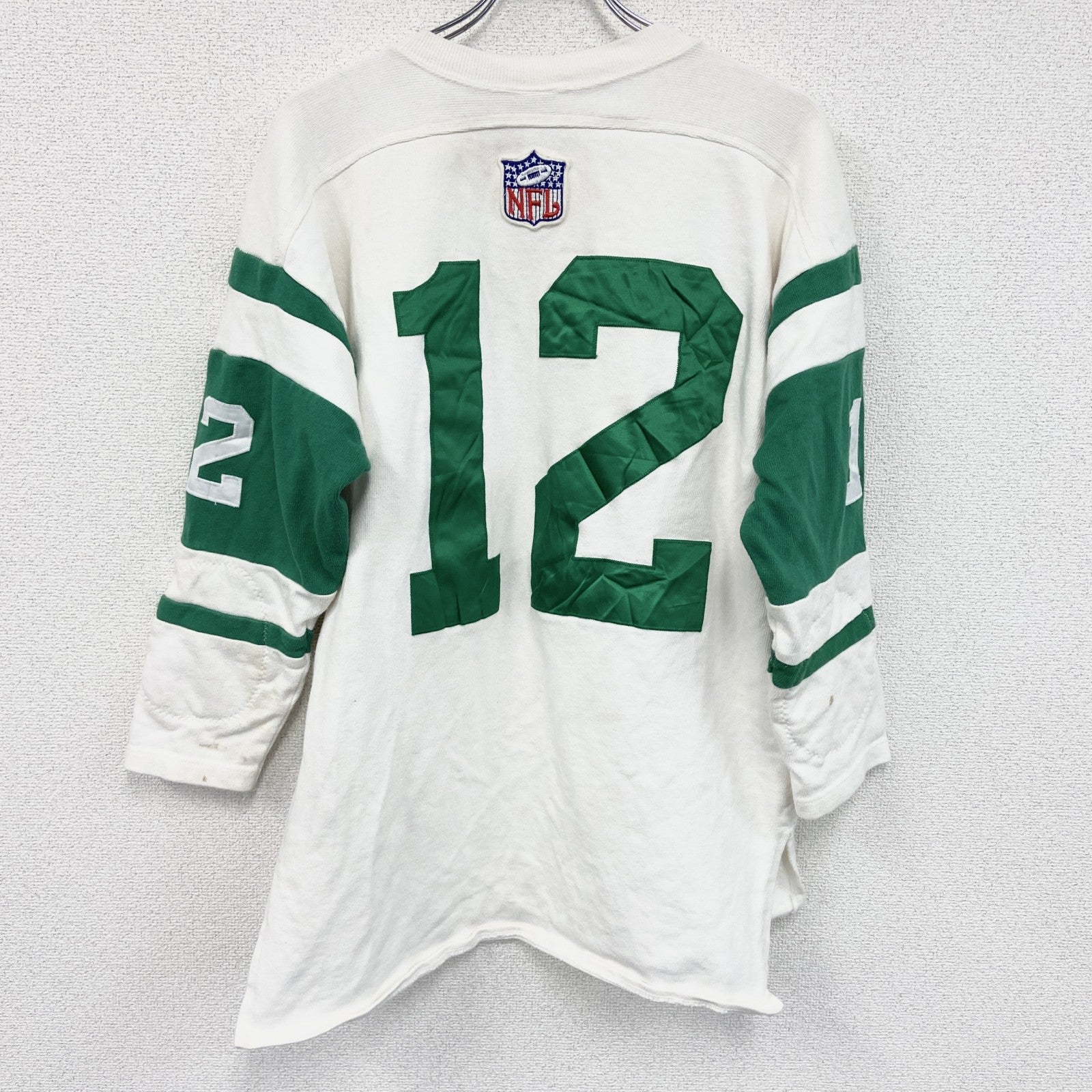 90s　Champion　チャンピオン　NFL　フットボールTシャツ　ヴィンテージ　白　ホワイト　Lサイズ