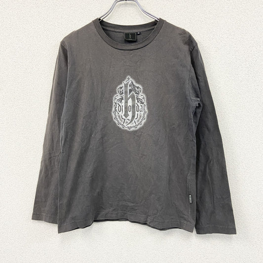 dj honda　ディージェーホンダ　長袖Tシャツ/ロンT　黒　ブラック　Mサイズ