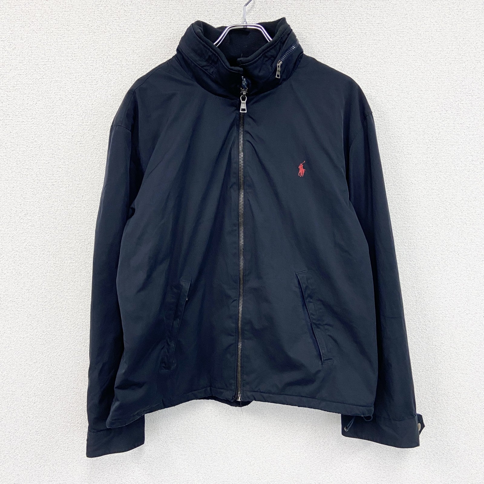 90s　Polo by Ralph Lauren　ポロバイラルフローレン　中綿ジャケット　黒　ブラック　XXLサイズ