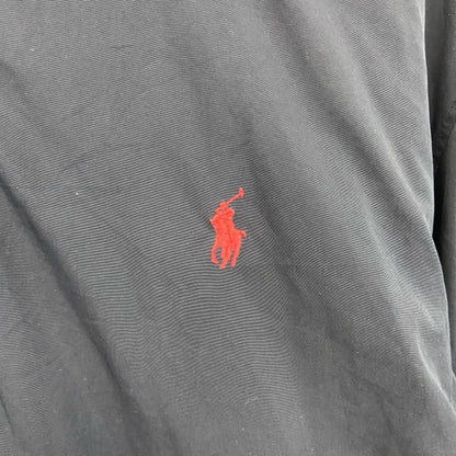 90s　Polo by Ralph Lauren　ポロバイラルフローレン　中綿ジャケット　黒　ブラック　XXLサイズ