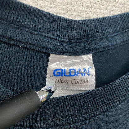 GILDAN　ギルダン　半袖プリントTシャツ　TIGERS　トラ　黒　ブラック　Mサイズ