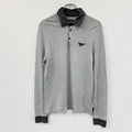 EMPORIO ARMANI　エンポリオアルマーニ　長袖ポロシャツ/ラガーシャツ　グレー　Lサイズ
