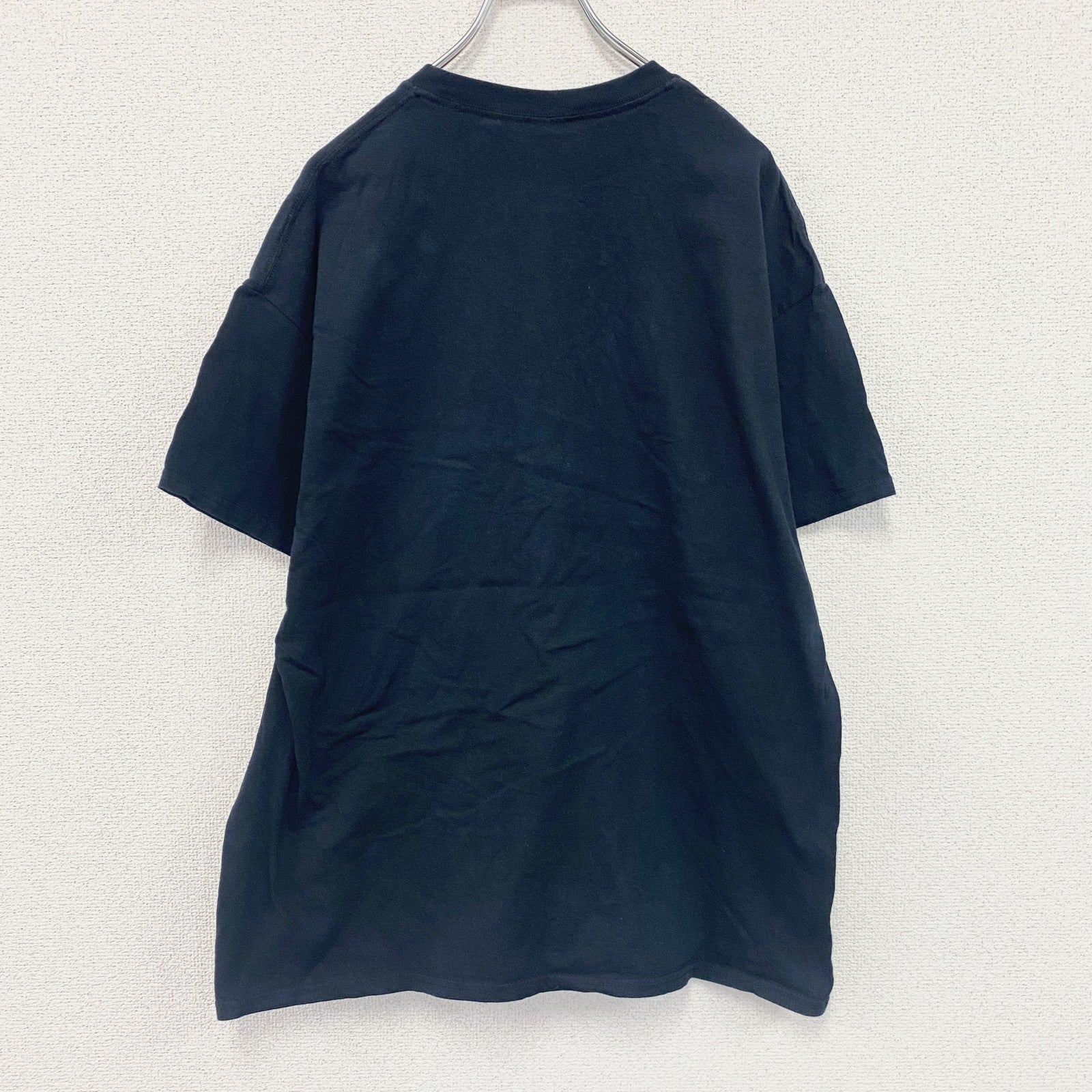GILDAN　ギルダン　半袖プリントTシャツ　黒　ブラック　XLサイズ