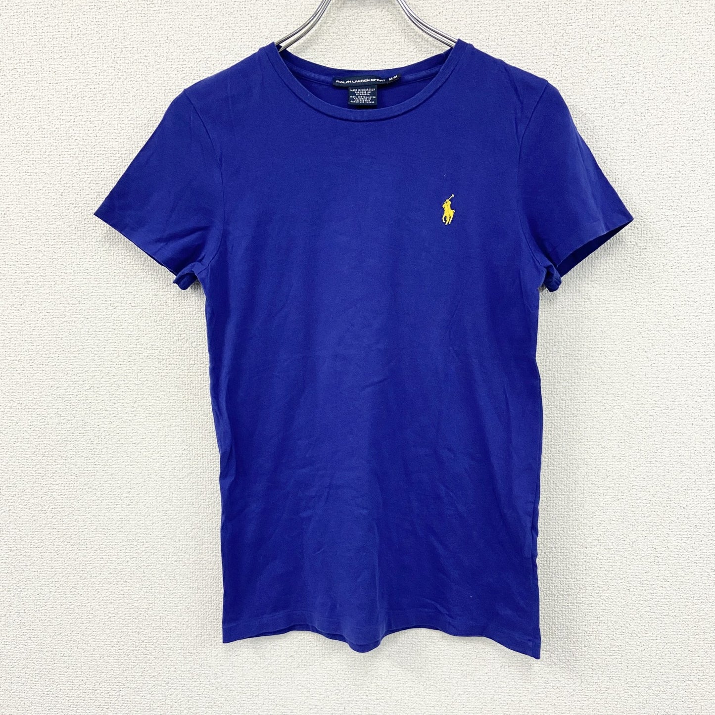 RALPH LAUREN SPORT　ラルフローレン　半袖Ｔシャツ　青　ブルー　Mサイズ