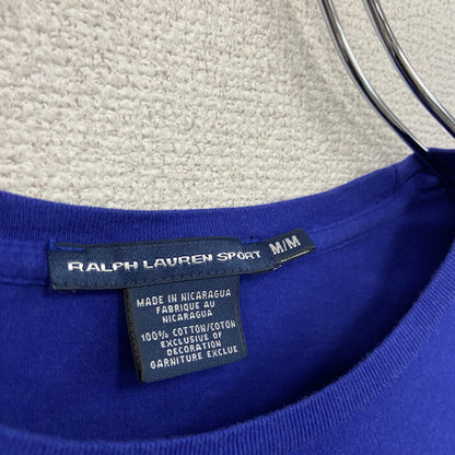 RALPH LAUREN SPORT　ラルフローレン　半袖Ｔシャツ　青　ブルー　Mサイズ