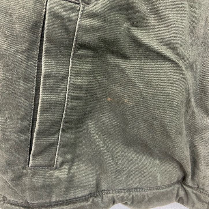 CHAPS　チャップス　ラルフローレン　フルジップ中綿ブルゾン　コーデュロイ襟　カーキ　Mサイズ