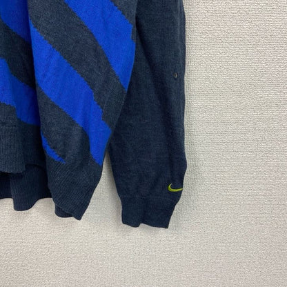NIKE　ナイキ　ハーフジップアクリル混ウールニットプルオーバー　Lサイズ