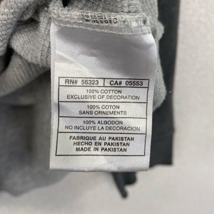 NIKE　ナイキ　長袖ラグランＴシャツ　ワッフルTシャツ　灰色　グレー　XLサイズ
