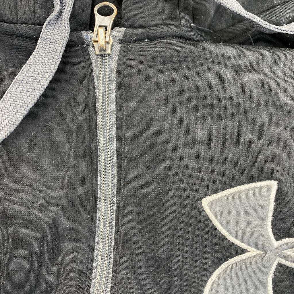UNDER ARMOUR　アンダーアーマー　フルジップスウェットパーカー/フーディー　黒　ブラック