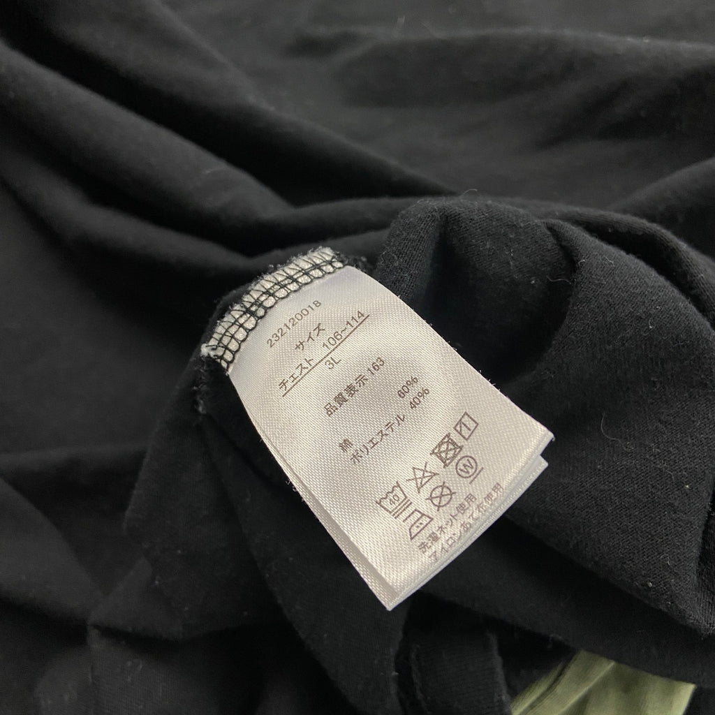 BANANA FISH　バナナフィッシュ　アッシュ・リンクス　半袖プリントアニメＴシャツ　キャラクター　黒　ブラック　3Lサイズ