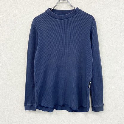 Columbia　コロンビア　長袖Tシャツ/ロンT　ワッフル生地　紺　ネイビー　XLサイズ