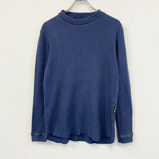 Columbia　コロンビア　長袖Tシャツ/ロンT　ワッフル生地　紺　ネイビー　XLサイズ