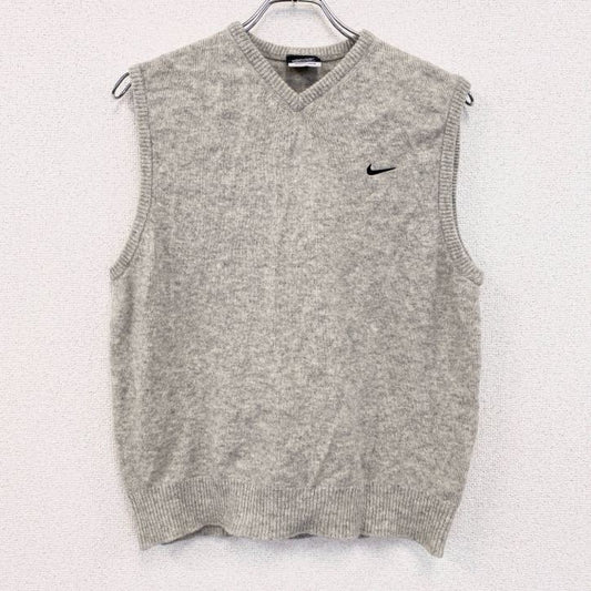 NIKE GOLF　ナイキゴルフ　ウールニットベスト　灰色　グレー　Lサイズ