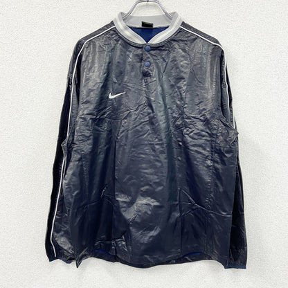 NIKE　ナイキ　ナイロンプルオーバージャケット　黒　ブラック　XLサイズ