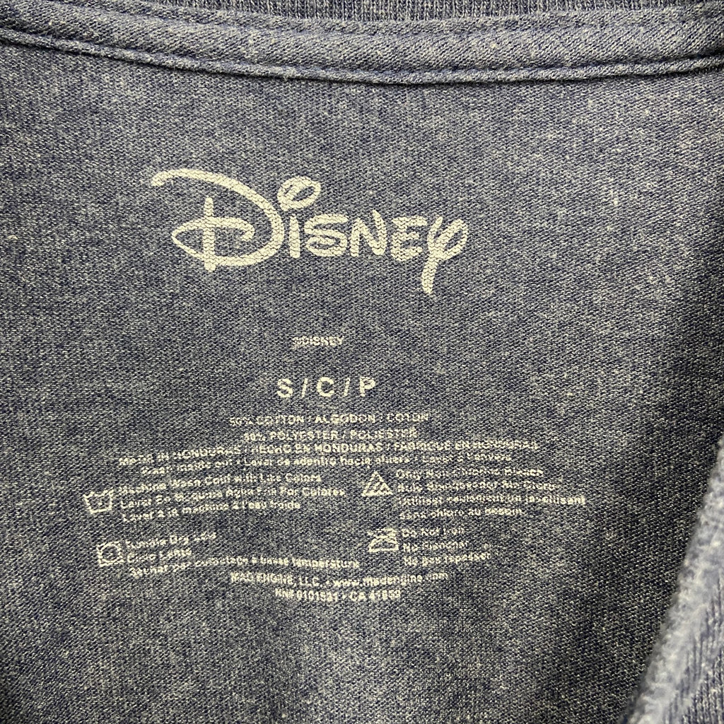 古着 used　Disney ディズニー　半袖ビックプリントTシャツ　キャラクター　ミッキー　プルート　Sサイズ