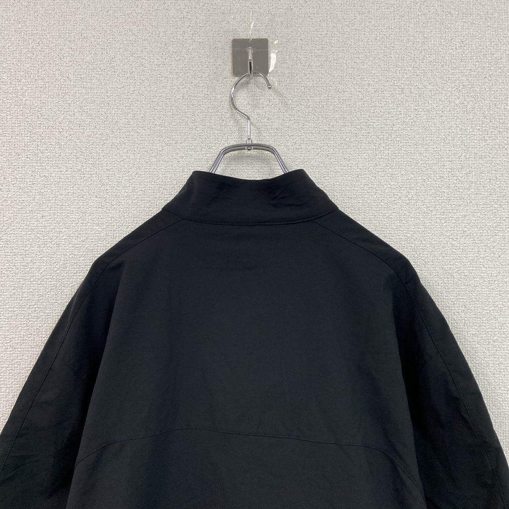NIKE 　ナイキ　ハーフジップ半袖プルオーバー　黒　ブラック　Lサイズ