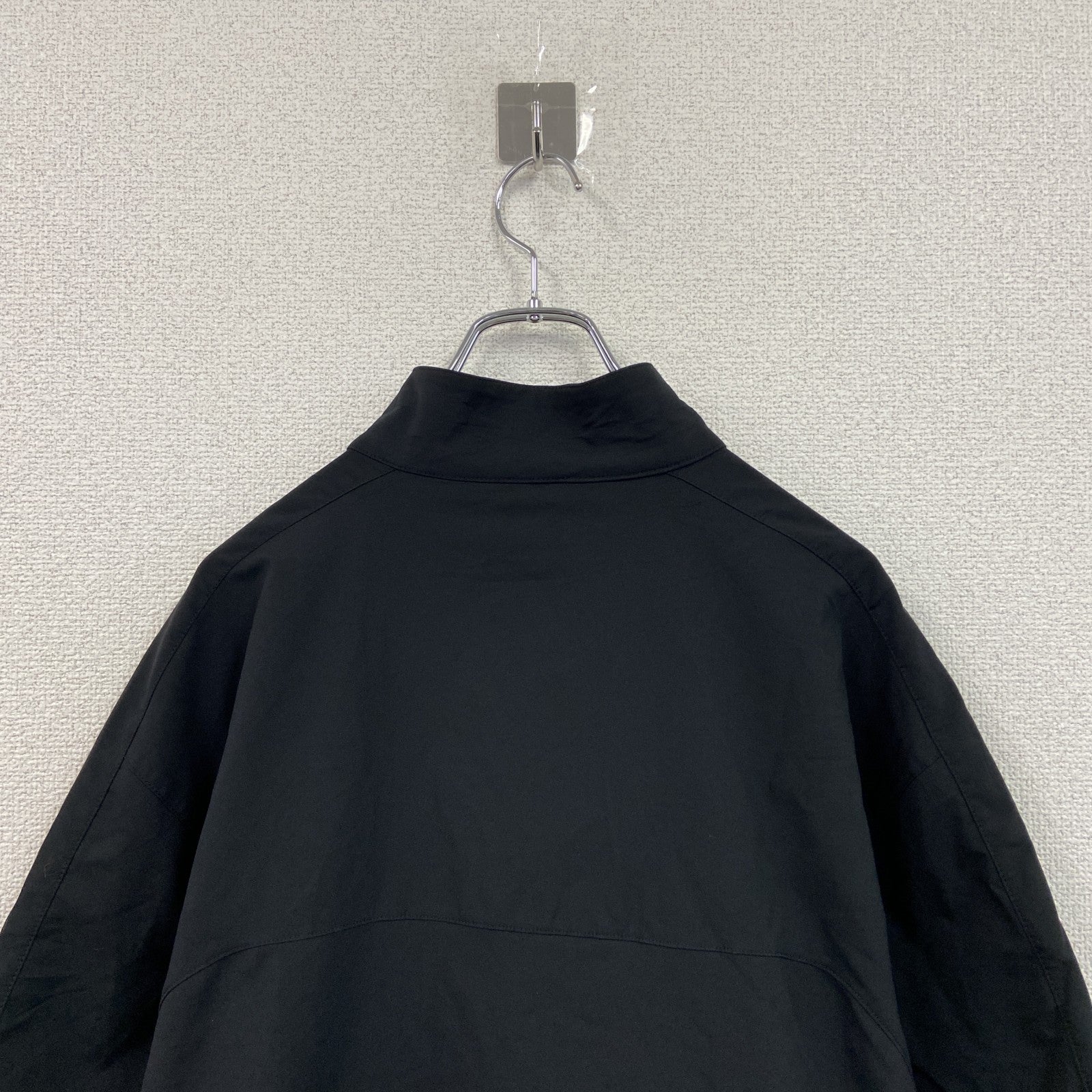 NIKE 　ナイキ　ハーフジップ半袖プルオーバー　黒　ブラック　Lサイズ