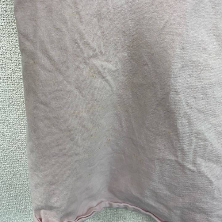 DELTA PRO WEIGHT　半袖プリントTシャツ　GOOD VIBES　ピンク　Lサイズ