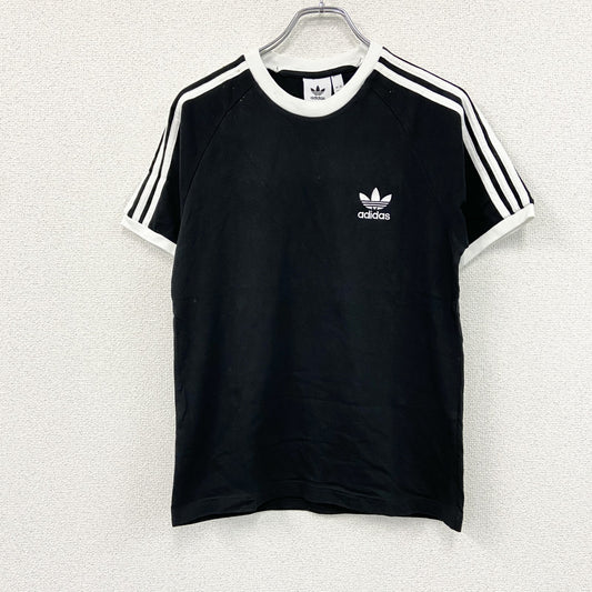 adidas　アディダス　半袖Ｔシャツ　黒　ブラック　Mサイズ