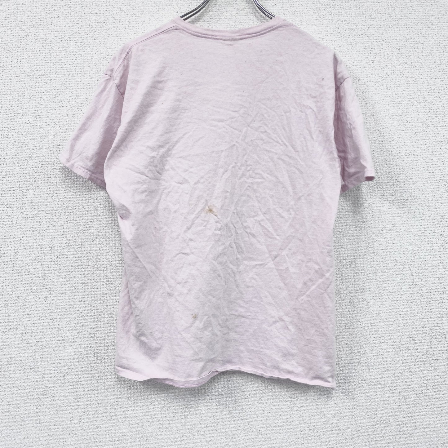 DELTA PRO WEIGHT　半袖プリントTシャツ　GOOD VIBES　ピンク　Lサイズ