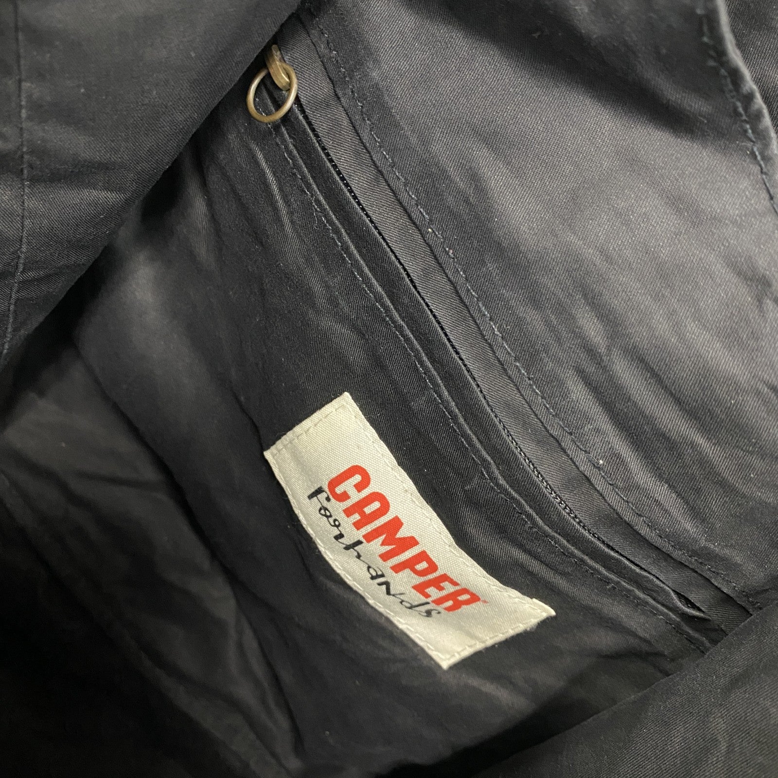 CAMPER　カンペール　デニムトートバッグ　インディゴ　ブルー
