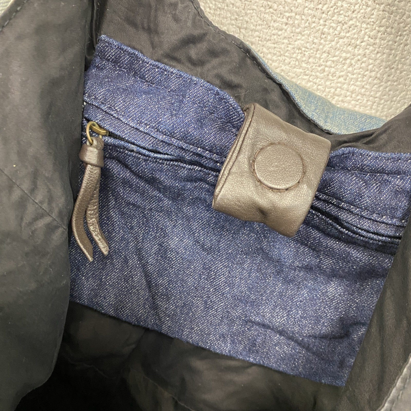 CAMPER　カンペール　デニムトートバッグ　インディゴ　ブルー