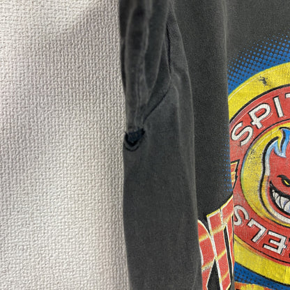 90s　TULTEX　タルテックス　スピットファイアウィール　半袖プリントTシャツ　ブラック　Grandeサイズ