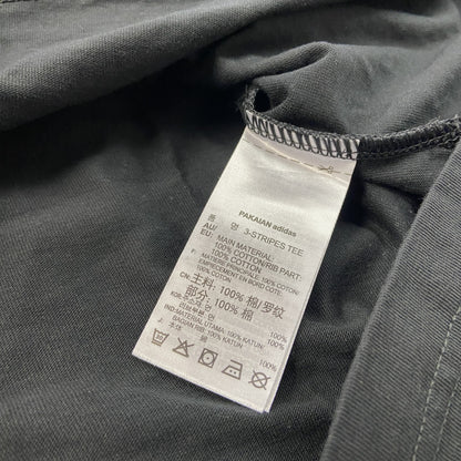 adidas　アディダス　半袖Ｔシャツ　黒　ブラック　Mサイズ