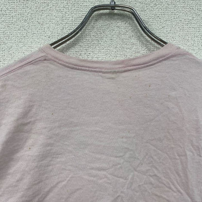 DELTA PRO WEIGHT　半袖プリントTシャツ　GOOD VIBES　ピンク　Lサイズ