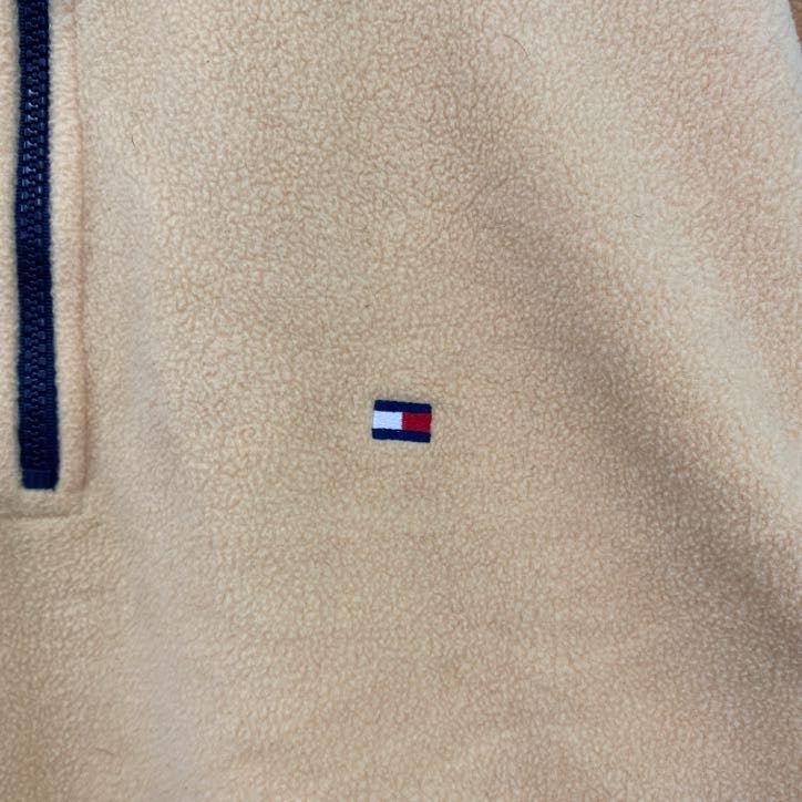 TOMMY HILFIGER　トミーヒルフィガー　フリースジャケット/ボアジャケット　黄色　イエロー　Lサイズ