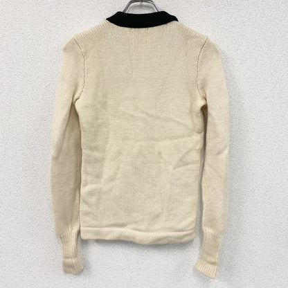 RALPH LAUREN　ラルフローレン　ニットカーディガン　アイボリー　Mサイズ