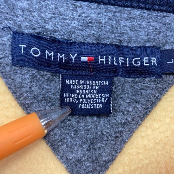 TOMMY HILFIGER　トミーヒルフィガー　フリースジャケット/ボアジャケット　黄色　イエロー　Lサイズ