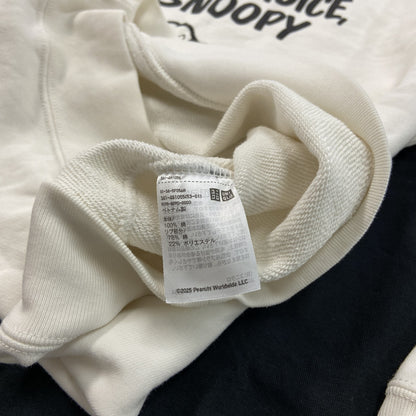 UNIQLO　ユニクロ　UT　Snoopy　スヌーピー　PEANUTS　スウェット/トレーナー　白　ホワイト　Sサイズ