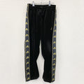 adidas　アディダス　トラックパンツ/ベロアパンツ　黒　ブラック　Mサイズ