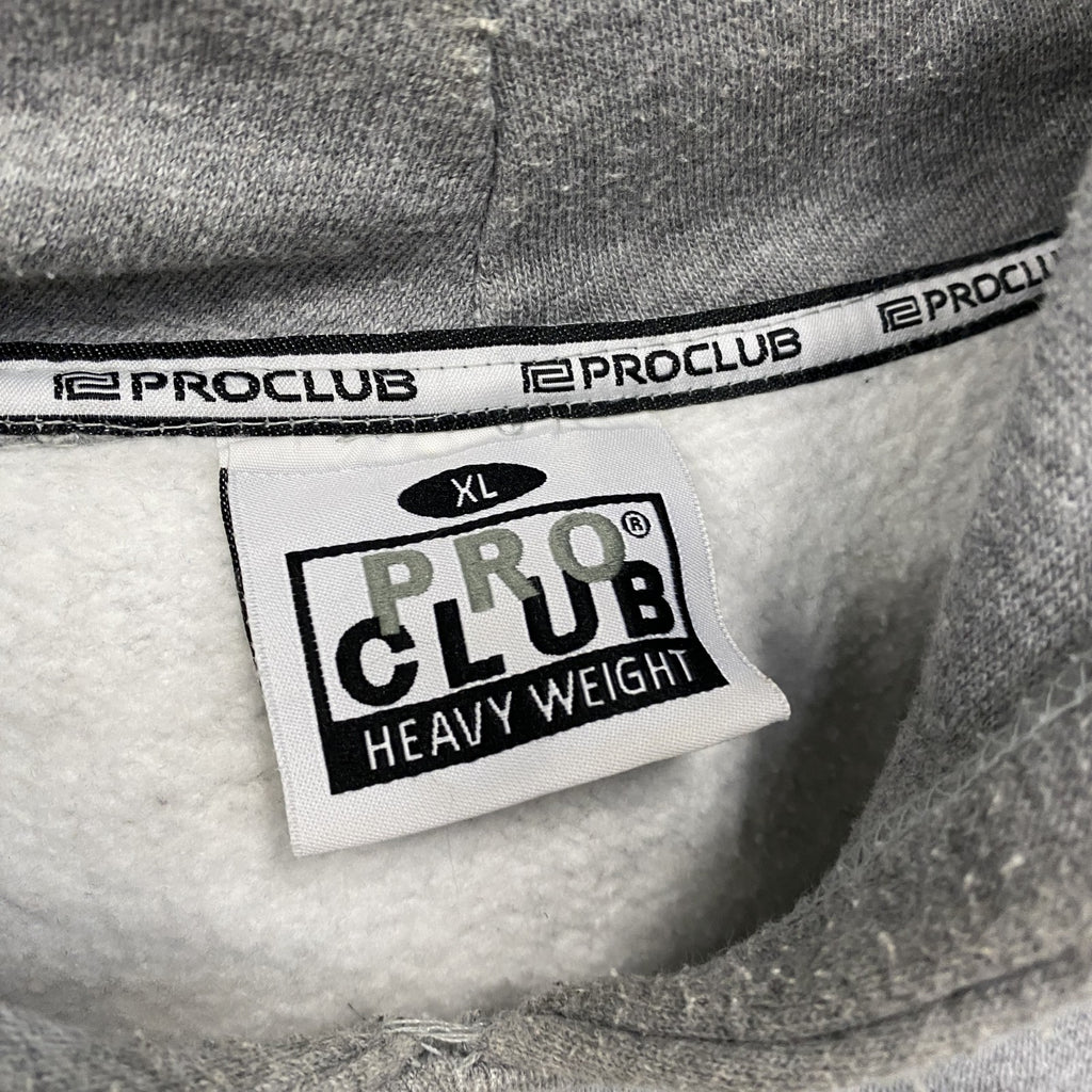 PRO CLUB　プロクラブ　スウェットパーカー/フーディー　灰色　グレー　XLサイズ